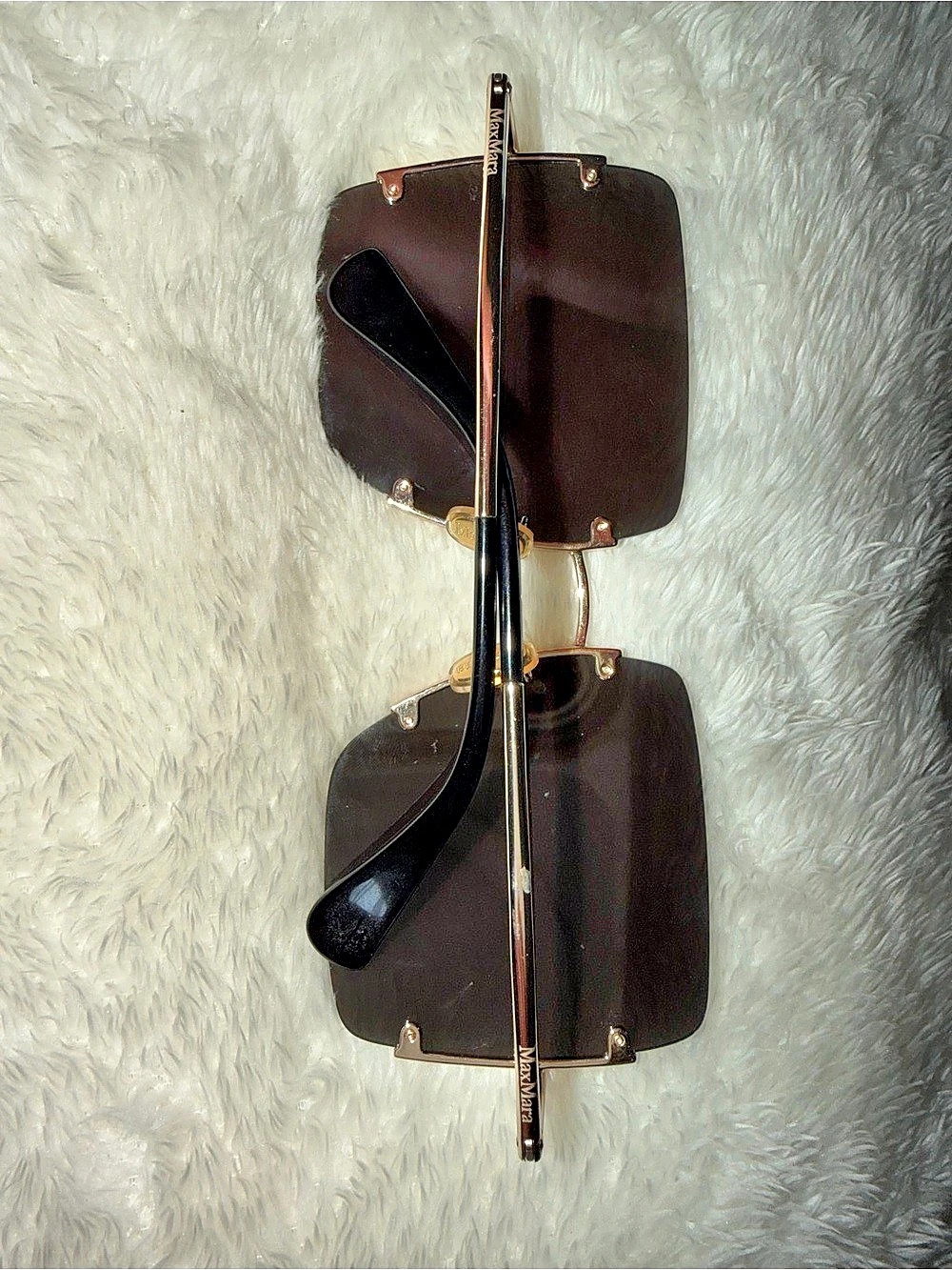 Max Mara 60mm Geometric Sunglasses - Picture 4 of 8